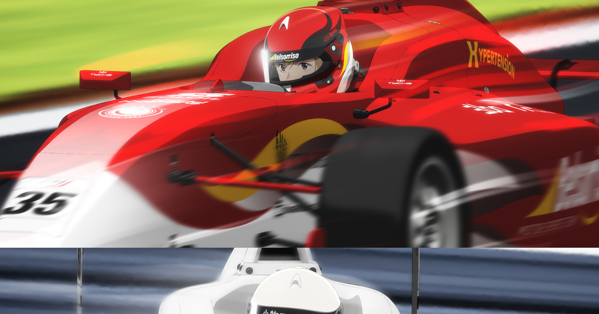 Overtake, a new racing anime, is coming this fall