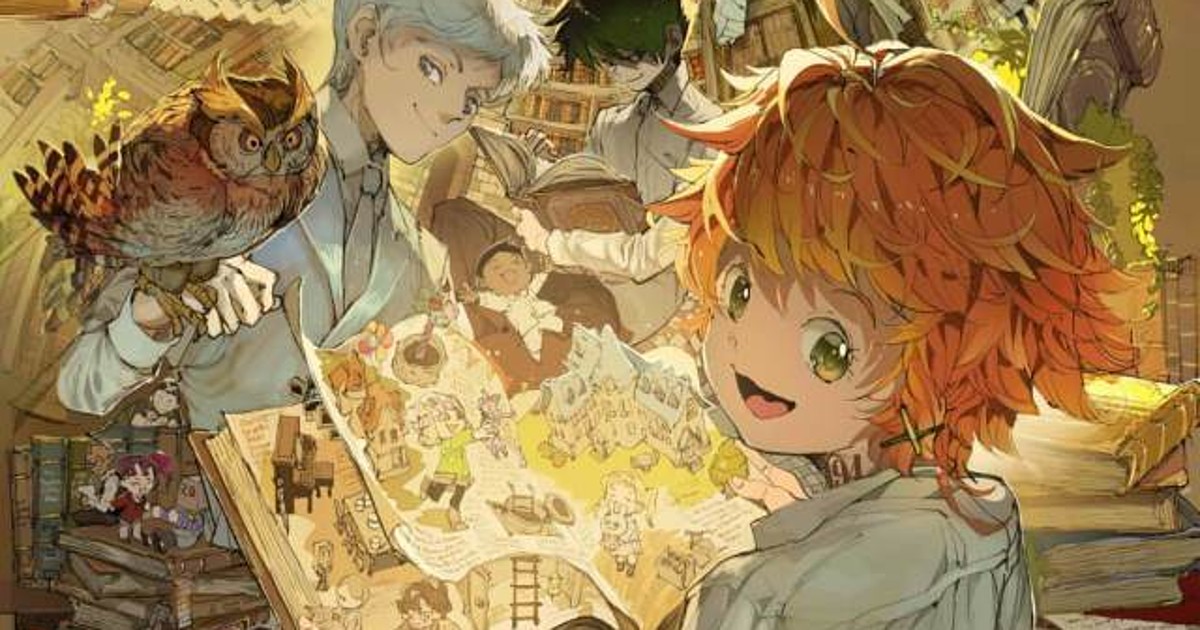 The Promised Neverland ART BOOK WORLD JAPAN TV Anime NEW Posuka