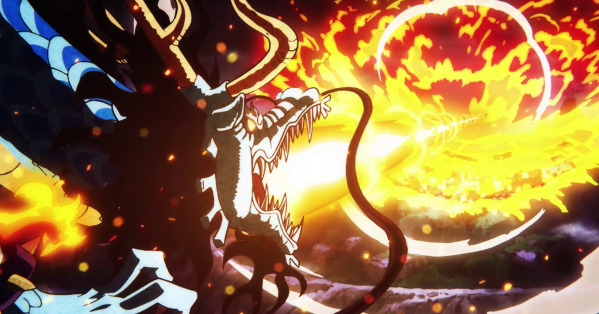 One Piece Two Dragons Face Off! Momonosuke's Determination! (TV