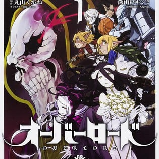 overlord novel series