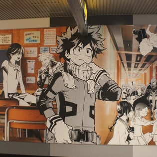 Shueisha and Kodansha's Biggest Manga Stars Appear in 30-Meter Mural in ...