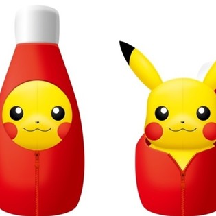 Pikachu Gets Cozy in a Ketchup Bottle Sleeping Bag - Interest - Anime ...