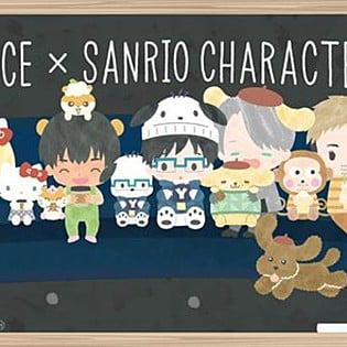 yuri on ice x sanrio characters