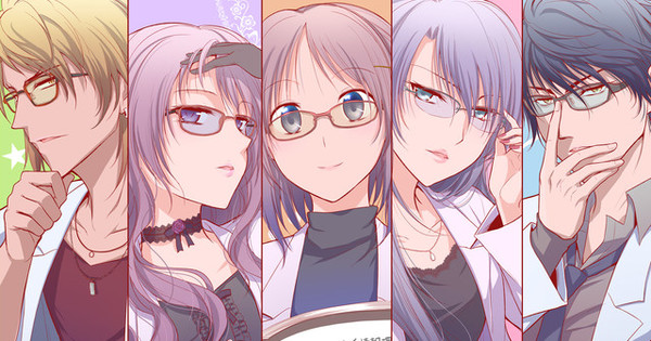 Photo Wallpaper Characters Equation Rikekoi Scientists Rikei