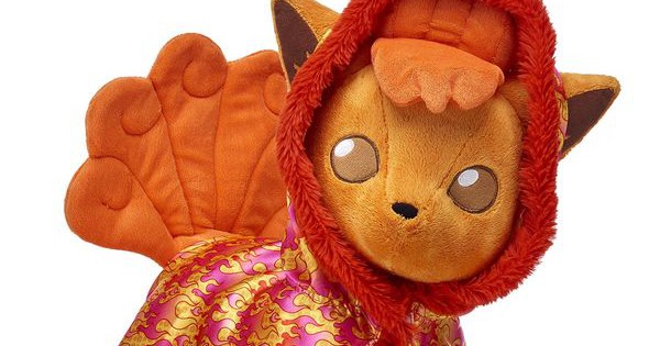 build a bear vulpix cape