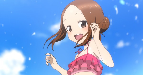 Karakai Jōzu no Takagi-san Anime's OVA Adapts 'Water Slide' Chapter