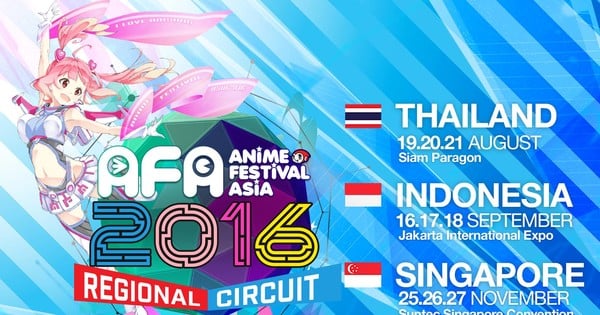 Anime Festival Asia Convention's 2016 Dates, Locations Announced - News ...