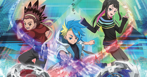 The #beyblade X anime looks AWESOME! The series begins October 6th