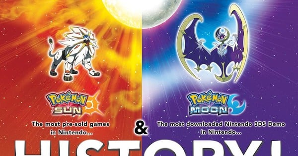 Pokémon Sun & Moon Games Are Best Pre-Selling Games in Nintendo History ...