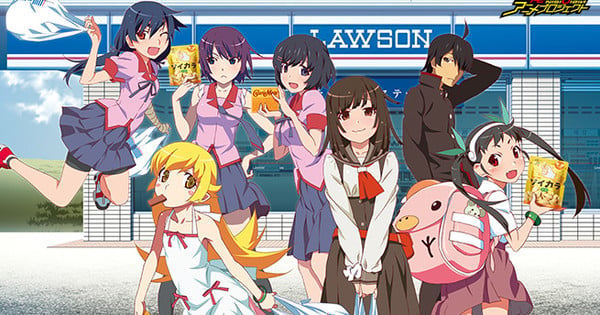 Lawson Launches Monogatari Campaign - Interest - Anime News Network