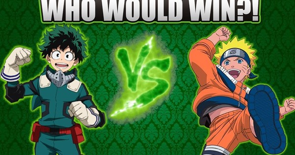 Naruto vs MHA) Chino Chinoike & Fuushin vs Midorya, Bakugo