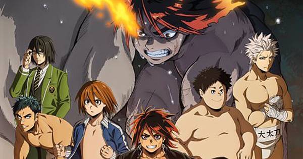 HINOMARU SUMO Anime Series Reveals Seven More Voice Actors