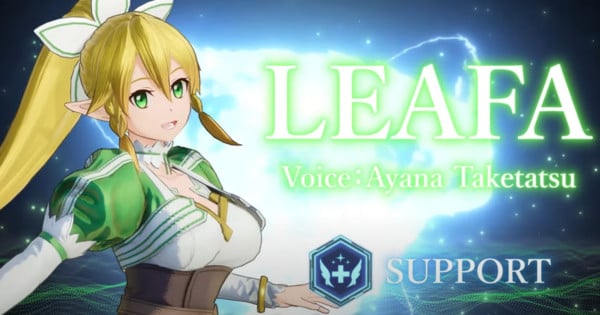 Sword Art Online: Fractured Daydream Game streams trailer focusing on character Leafa – News