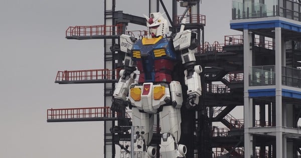 Get a Sneak Peek of the Life-Sized Moving Gundam Statue on Twitter ...