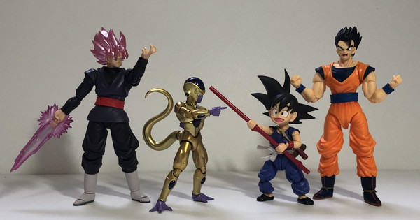 Bandai DragonBall Evolution Carded & Open Action Figures on Display Anime  Expo 2019 