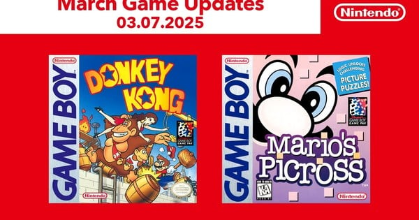 Nintendo Switch On-line Provides Donkey Kong, Mario's Picross Sport Boy Video games thumbnail