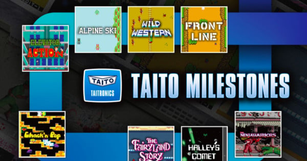 Taito Reveals Taito Milestones Classic Game Collection for Switch ...