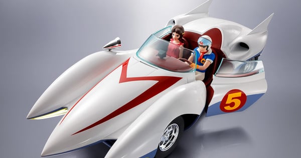 Tempo Racer's Mach 5 Chōgōkin Toy Boasts All 7 Items thumbnail