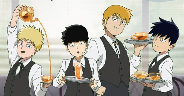 Ginza Tea Salon Brews Up A Tantalizing Mob Psycho 100 Ii Inspired Tea Menu Interest Anime News Network