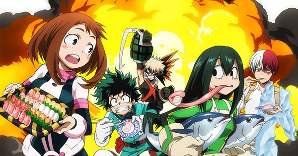Win My Hero Academia Prizes at Japanese Sushi Chain - Interest - Anime ...