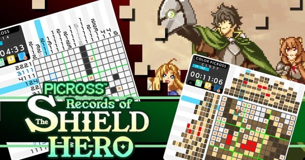 The Rising of the Shield Hero Series Gets Picross Game for Switch