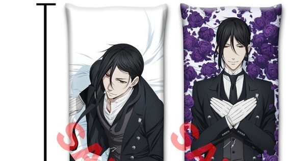 Black Butler's Life-Size Sebastian Hug Pillow is 6'7