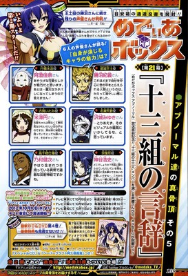 Miyuki Sawashiro, Hiroshi Kamiya Join Medaka Box Cast - Interest ...