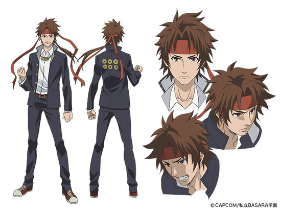 Gakuen Basara TV Anime Reveals 7 Main Character Designs - News - Anime