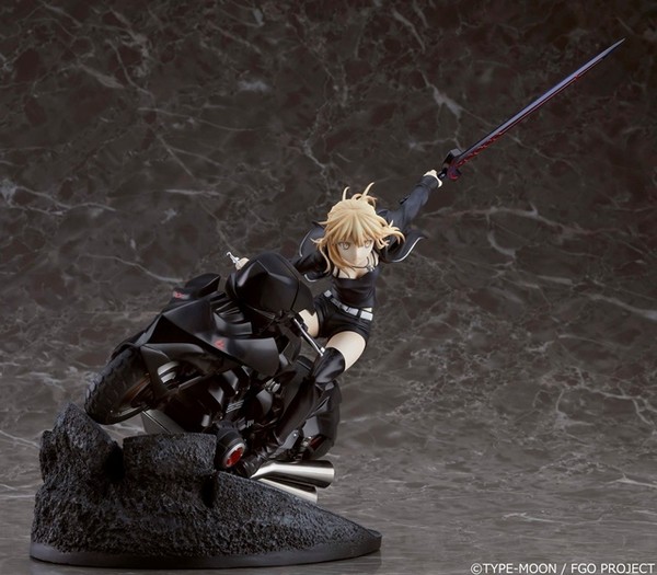 fate zero saber motorcycle figure