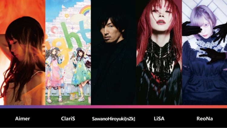 Aniplex Online Fest Hosts Musical Artists Aimer Claris Lisa Reona Hiroyuki Sawano News Celebrity Land International