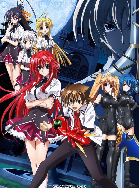 Download Anime High School DxD New Mp4 360p Episode 1-12 + Ova + Batch Subtitle Indonesia