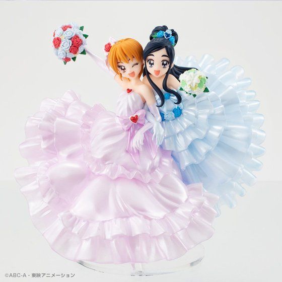 precure wedding figure