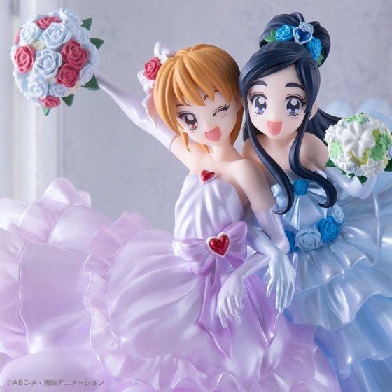 precure wedding figure