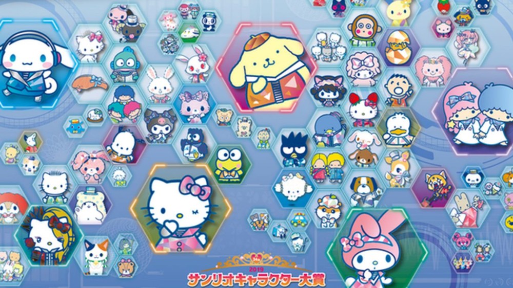 80 Sanrio Characters Vie for Supremacy in the 2019 Grand Prix ...