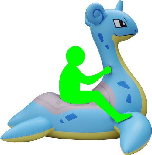 giant lapras floatie