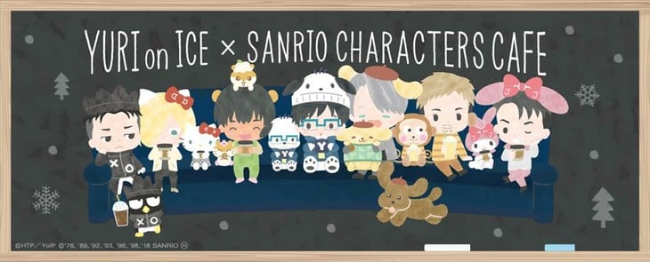 sanrio x yuri on ice