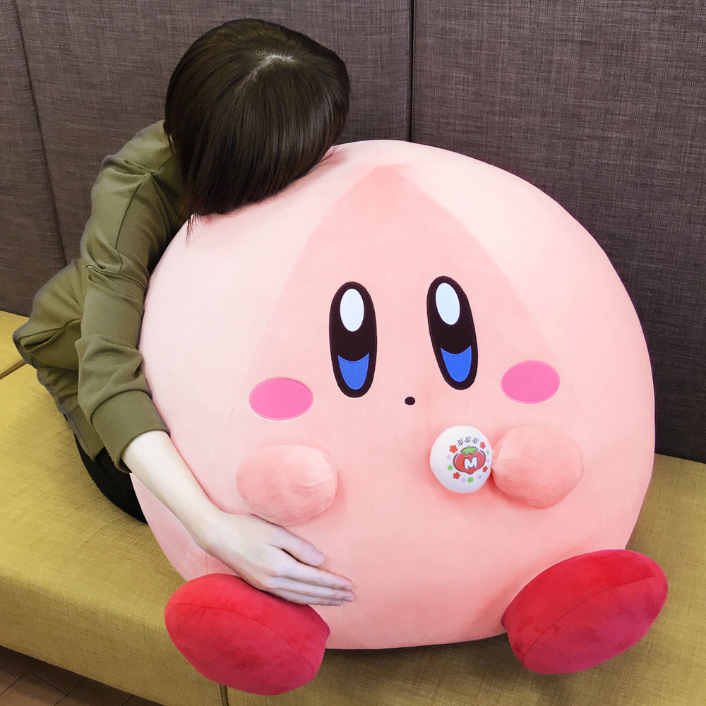 Giant Kirby Plush Comes with His Own Tasty Treats Interest Anime