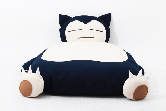 snorlax bed cushion