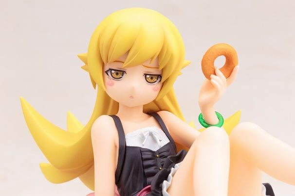 Monogatari Series Shinobu Seated Upon Doughnut In New Figure