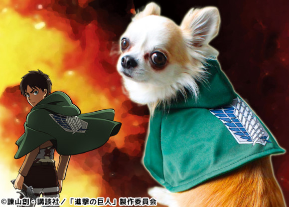 attack on titan dog toy