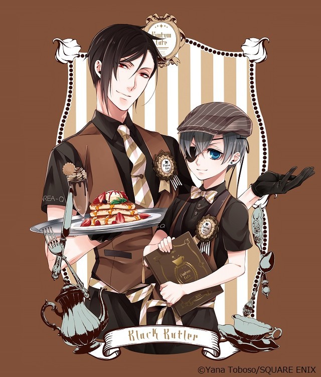 Black Butler Cafe Offers Tasty Treats, Tie-In Goods - Interest - Anime