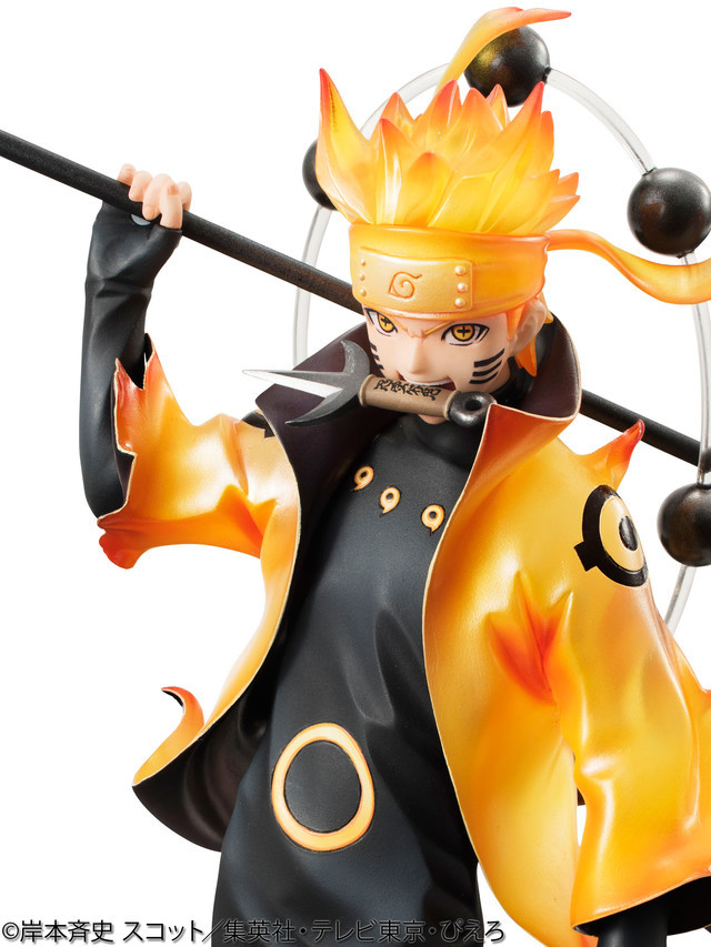 Naruto's Six Paths Sage Mode Captured in New GEM Figure Interest