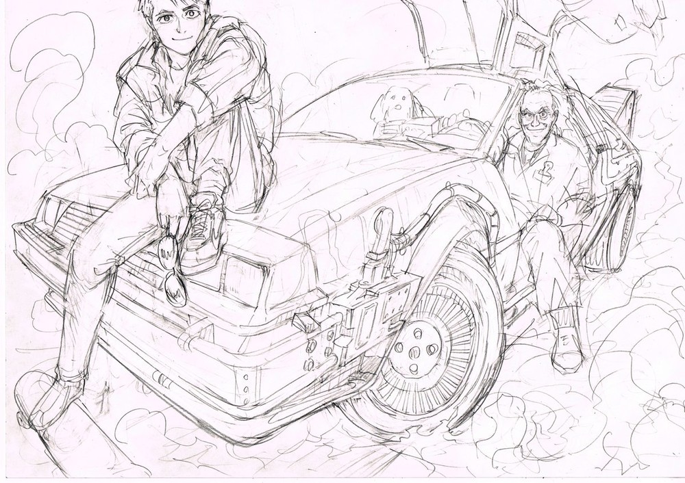 Back To The Future Manga By One-punch Man Artist Yuusuke Murata 