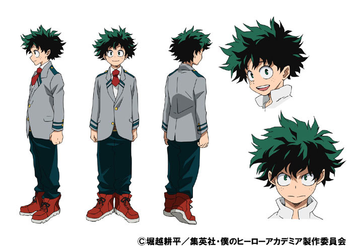 My Hero Academia TV Anime Posts Color Character Designs - News - Anime ...