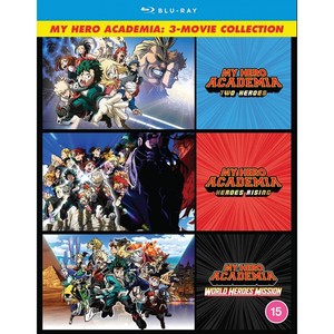 My Hero Academia 3 Movie Collection 15 Blu Ray