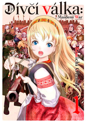 Cover image of a young blonde girl surrounded by soldiers