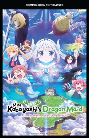Miss Kobayashi's Dragon Maid screens in October; 1st 7 episodes of Overlord screen in November