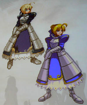 Well, I guess it looks SLIGHTLY better than, oh, the first Guilty Gear's sprites. Maybe.