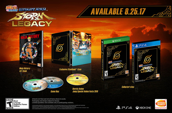 Naruto Shippūden: Ultimate Ninja Storm Legacy Game Launches in U.S. on ...