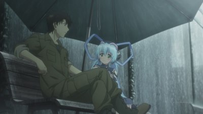 His manners could use some work [Planetarian] : r/anime